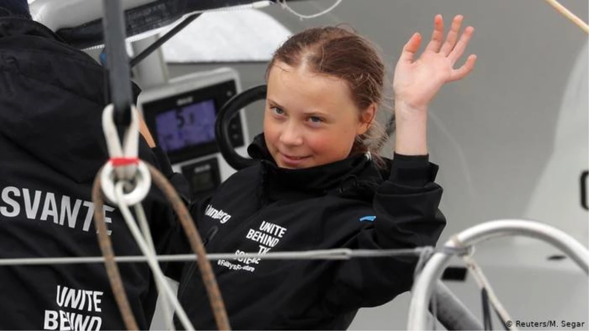 Greta Thunberg Atlantik yolculuğunu tamamladı