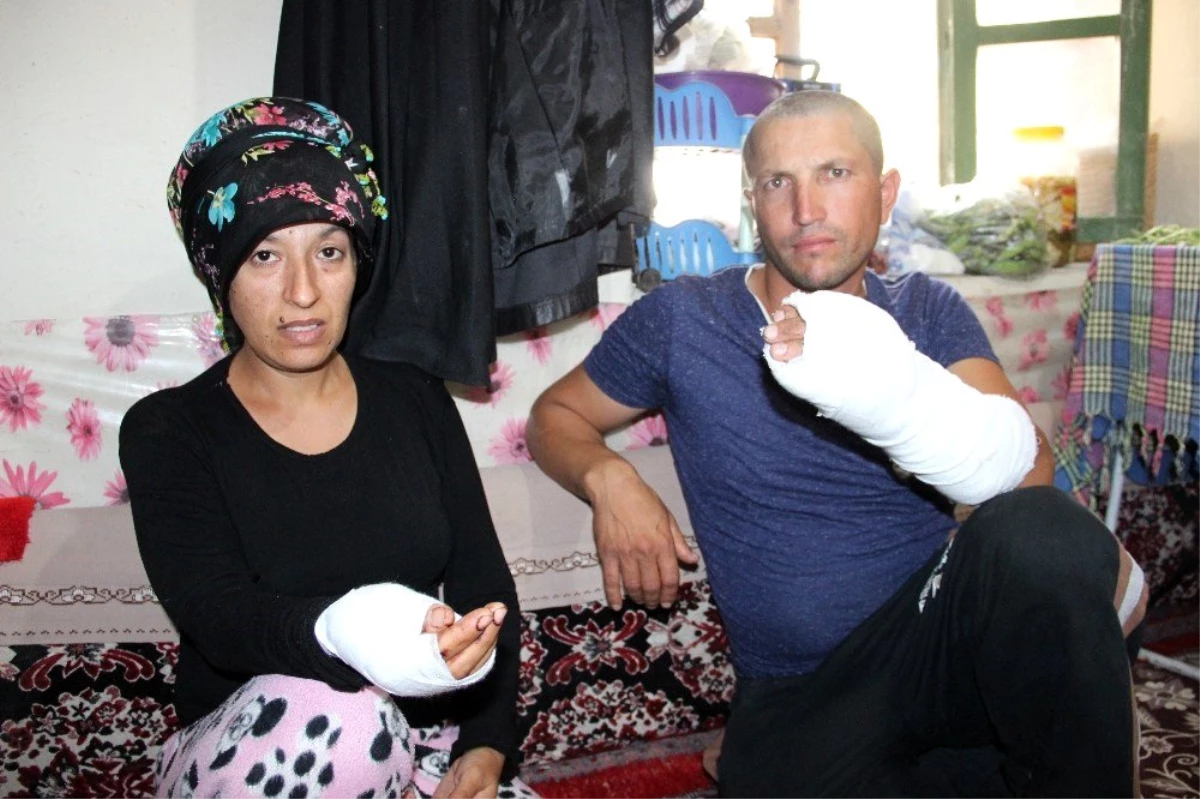 Karaman\'da hamile kadın ile kocasına silahlı ve sopalı saldırı