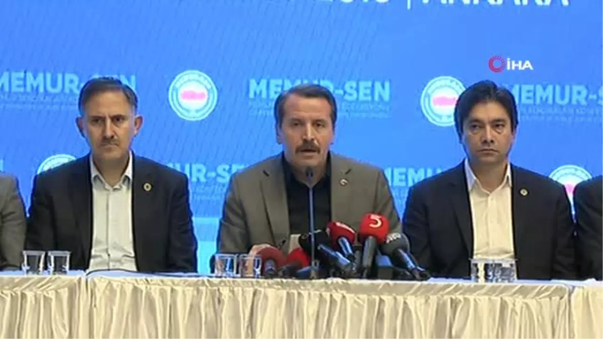 Memur- Sen Genel Başkanı Yalçın: "Hakemin kararı adaletsiz"