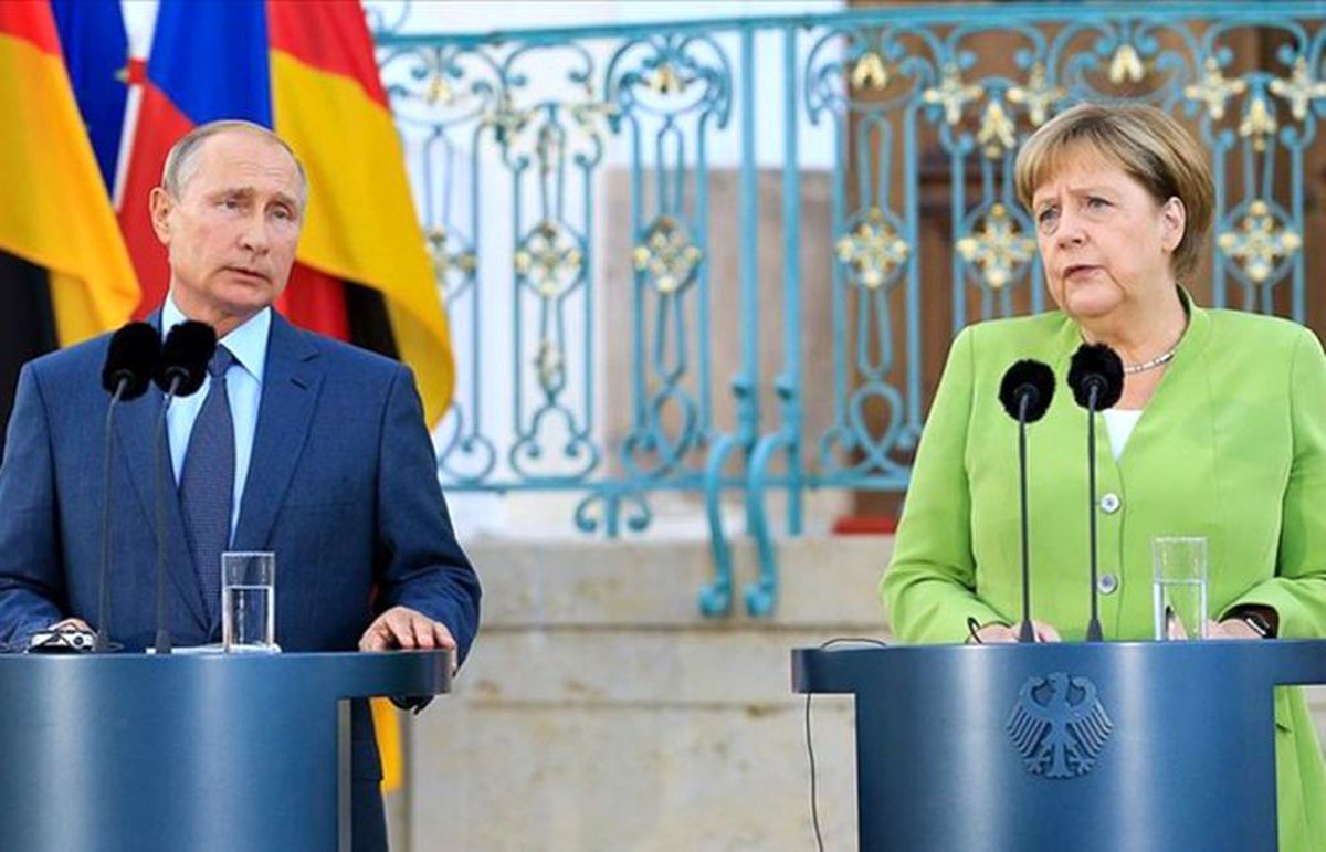 Putin ile Merkel Suriye meselesini görüştü