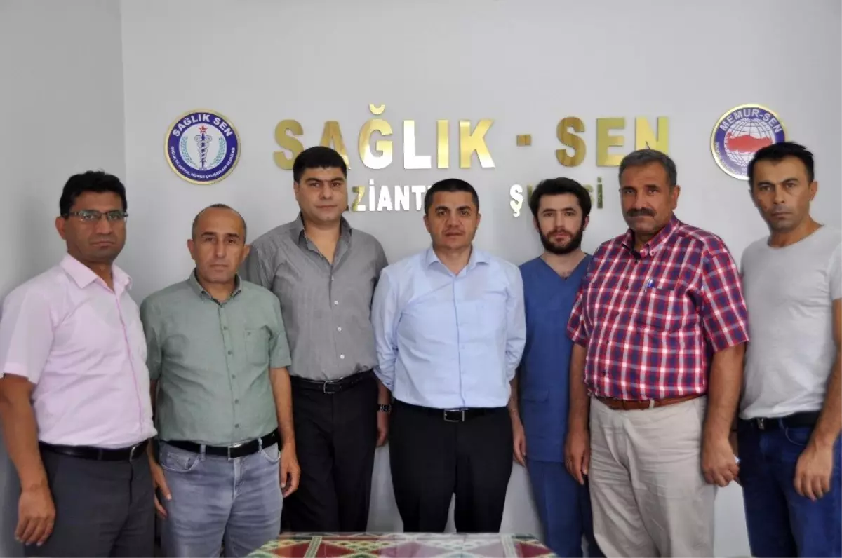 Sağlık-Sen Gaziantep Şubesinden maaş zammına tepki