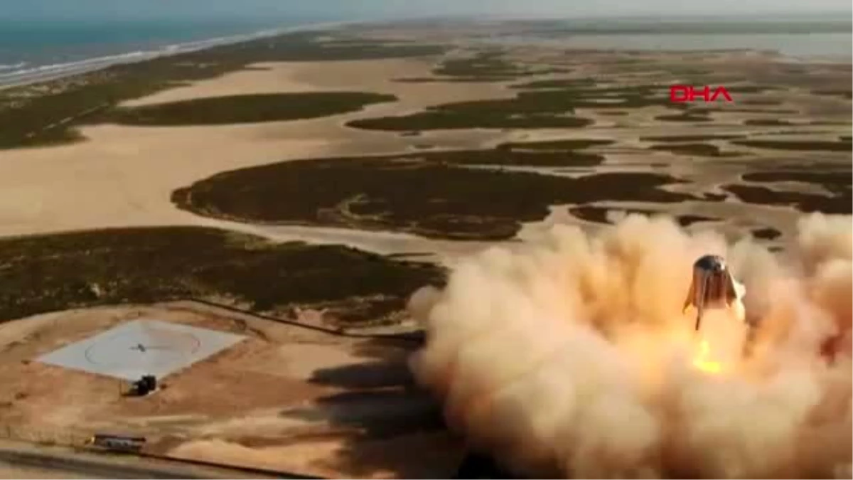 Spacex\'in yeni roketi starhopper, 150 metre yüksekliğe çıktı