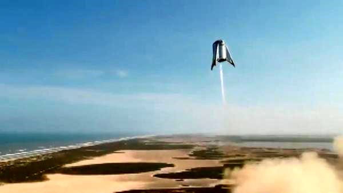 Spacex\'in yeni roketi starhopper, 150 metre yüksekliğe çıktı