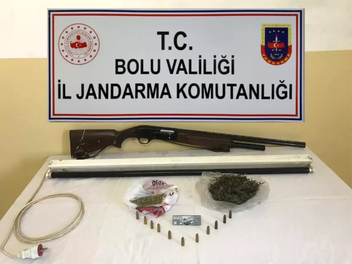 Bolu\'da jandarma ekiplerinden uyuşturucu operasyonu