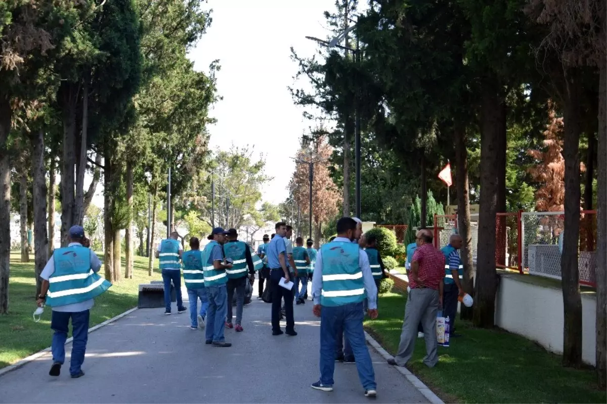 Denetimli yükümlülerden çevre temizliği