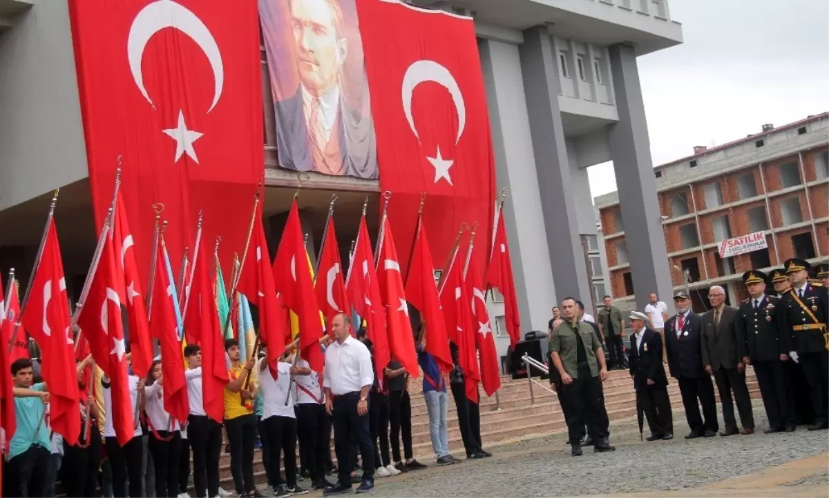 Giresun\'da 30 Ağustos Zafer Bayramı düzenlenen törenle kutlandı