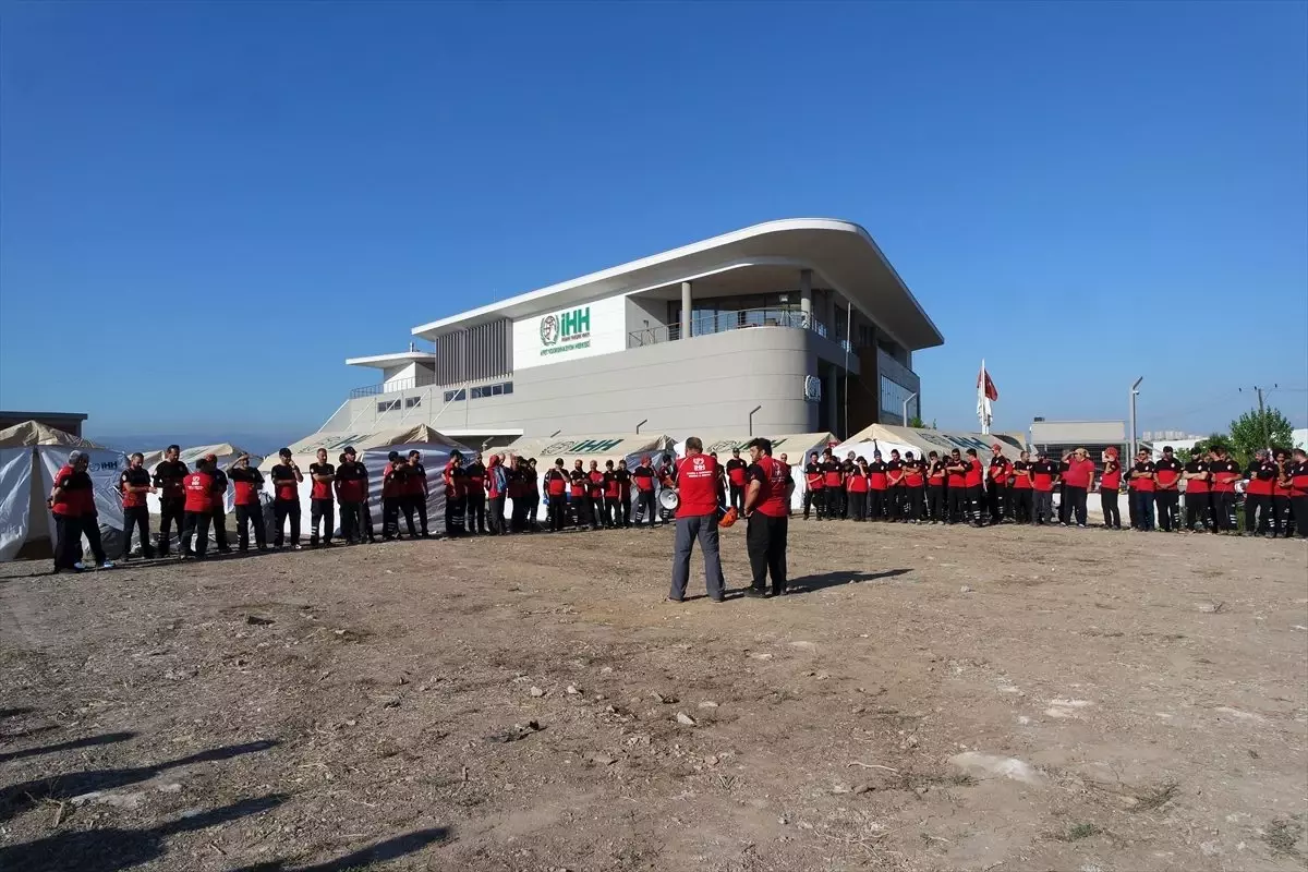 İHH Arama Kurtarma Koordinatörlüğünün ulusal tatbikatı başladı