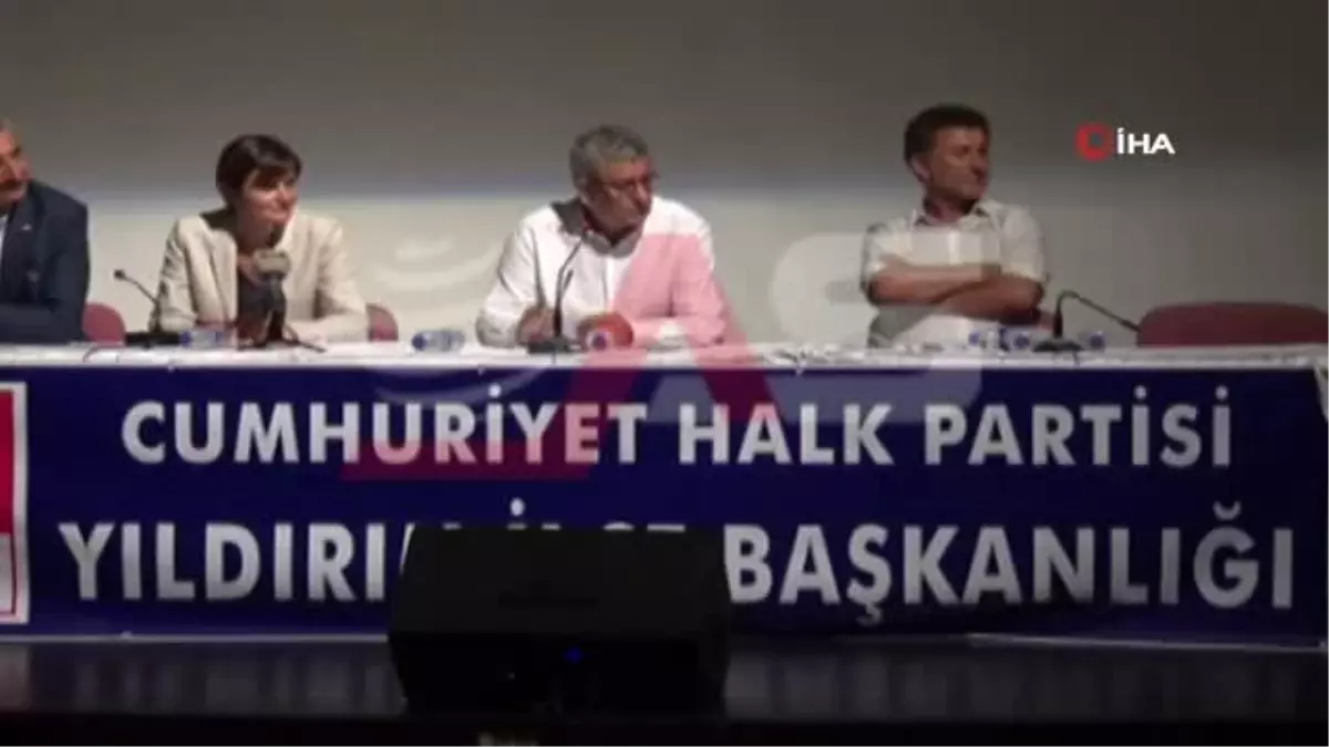 Kaftancıoğlu\'nun katıldığı CHP toplantısında ortalık karıştı, yumruklar konuştu