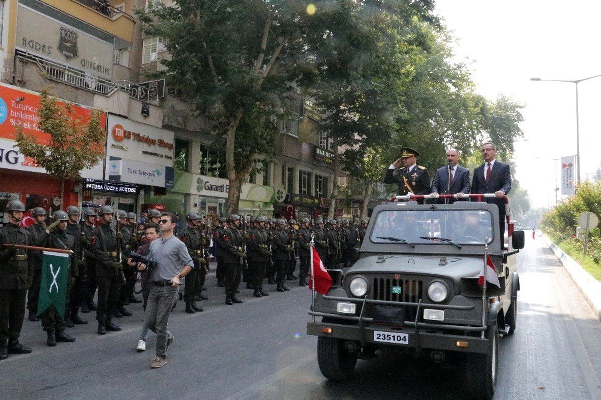 Kahramanmaraş\'ta 30 Ağustos Zafer Bayramı kutlamaları