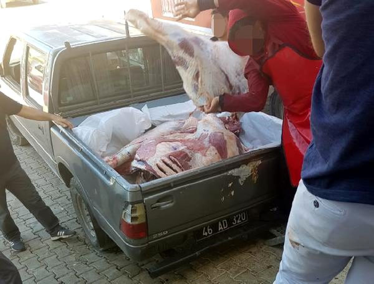 Resmi araçla kurban eti taşımaya soruşturma