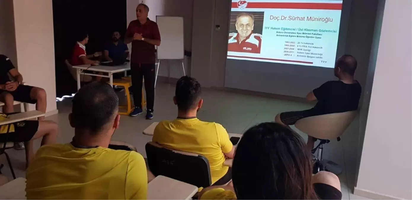 Yeni Malatyasporlu futbolculara değişen kurallar anlatıldı