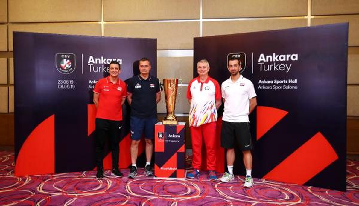 Avrupa voleybol şampiyonası son 16 turunun medya günü düzenlendi