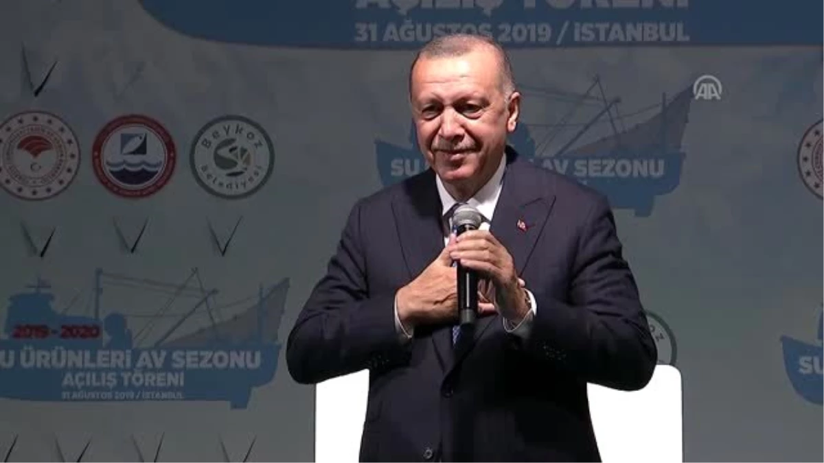 Cumhurbaşkanı Erdoğan: "Kaçak, kuralsız avlananlara yönelik yaptırımları artıracağız"