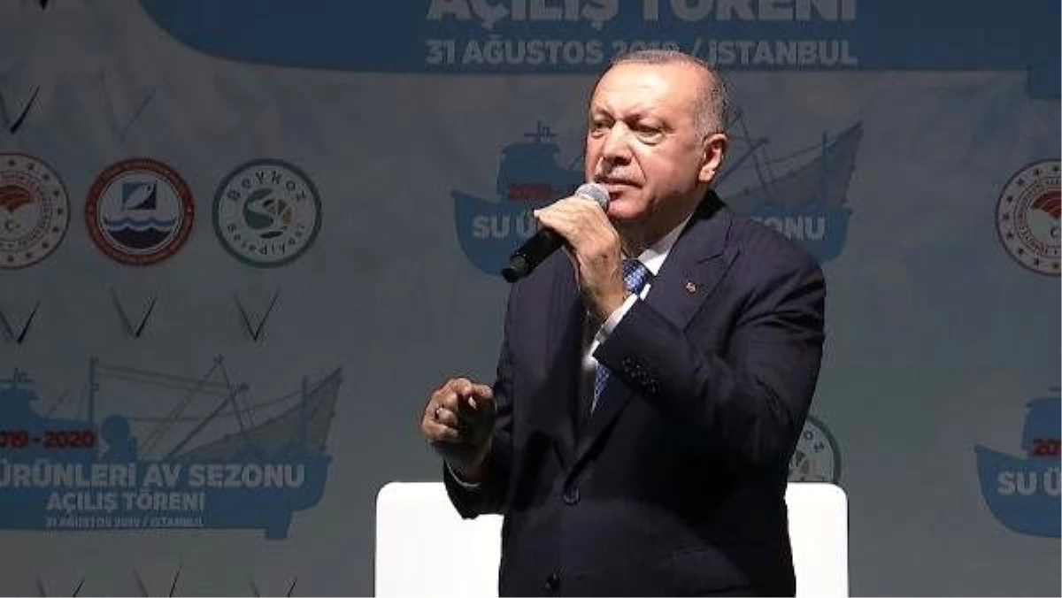 Cumhurbaşkanı erdoğan: su ürünleri kanunu\'ndaki değişikliği teknik düzeyde tamamladık