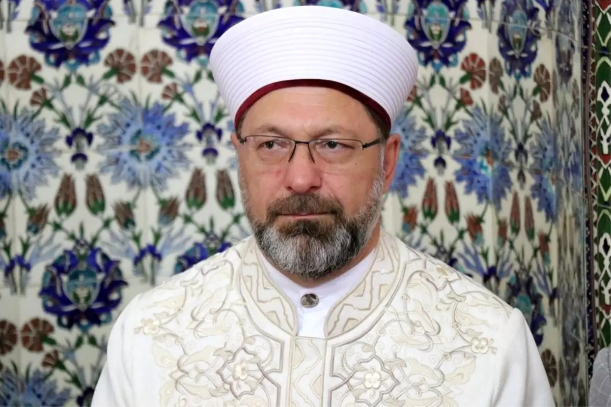 Diyanet İşleri Başkanı Erbaş\'tan, Hicri Yeni Yıl mesajı