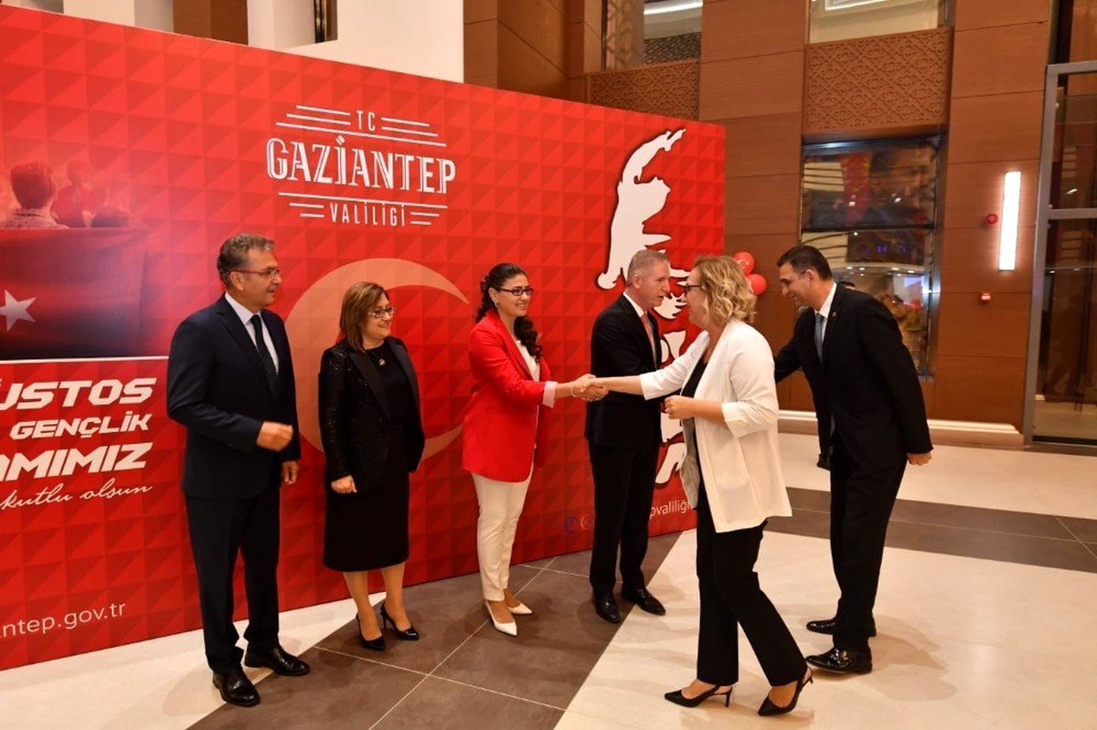 Gaziantep\'te 30 Ağustos Zafer Bayramı resepsiyonu