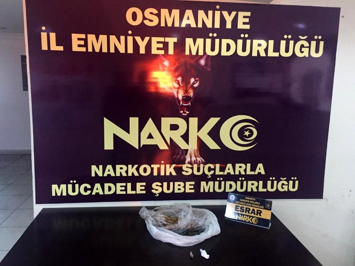 Osmaniye\'de uyuşturucu baskını