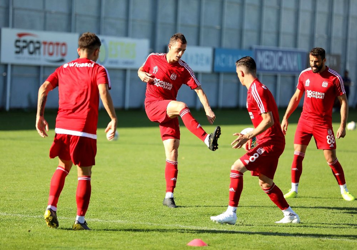 Sivasspor, Gaziantep maçı hazırlıklarını tamamladı