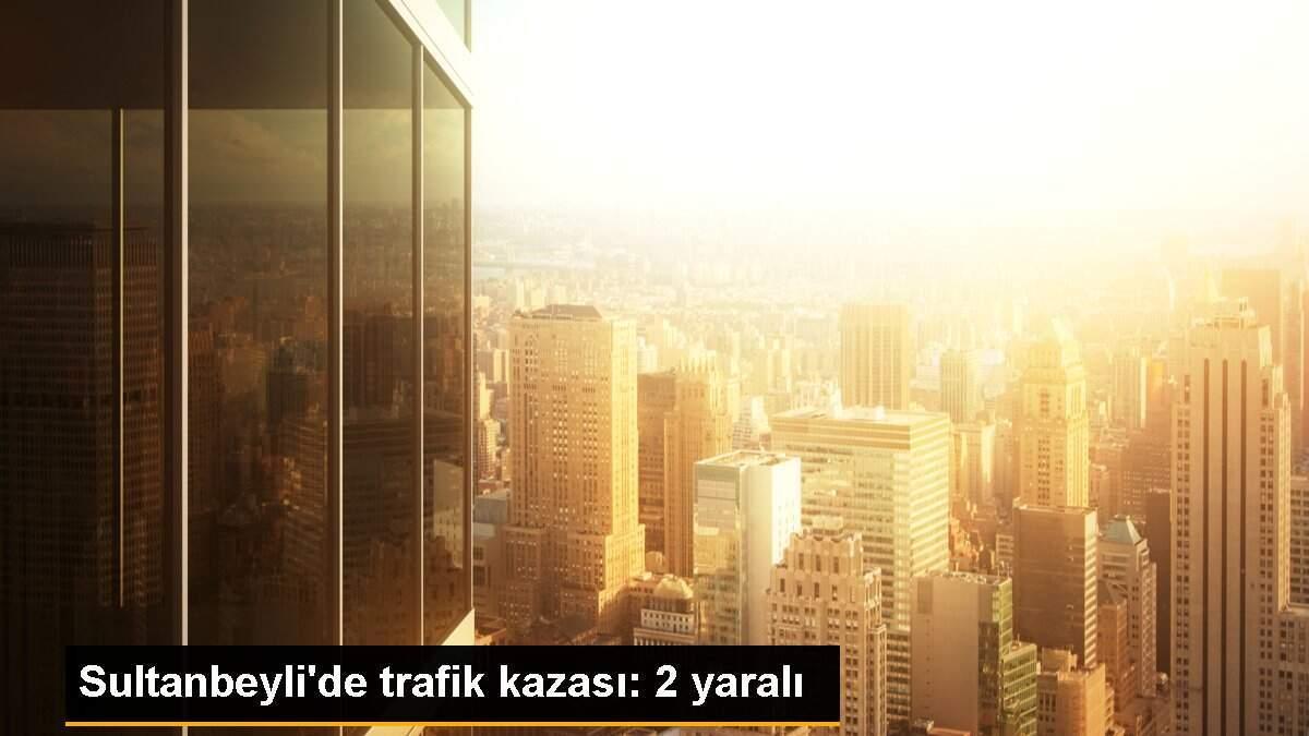 Sultanbeyli\'de trafik kazası: 2 yaralı