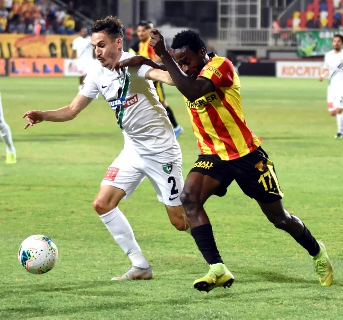 Süper Lig: Göztepe: 0 - Yukatel Denizlispor: 0 (İlk yarı)