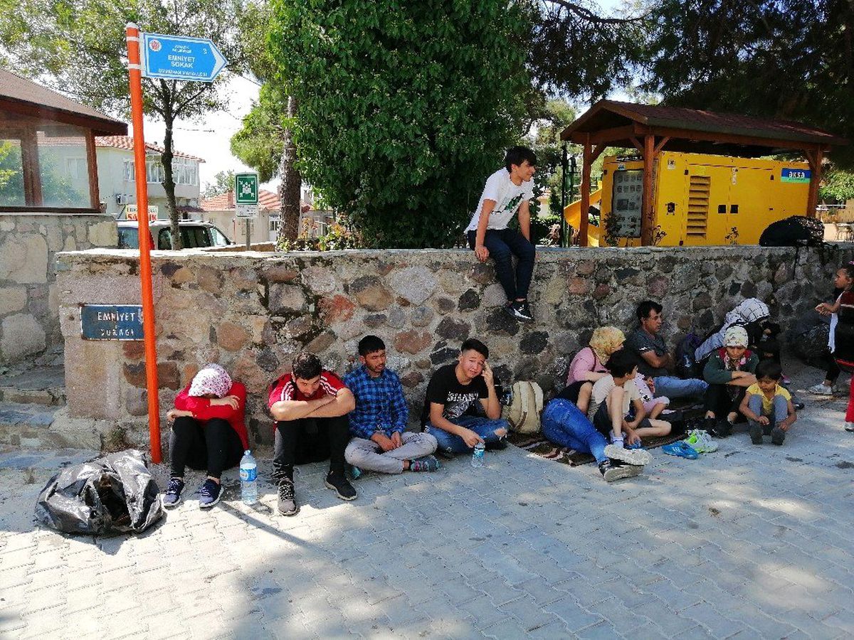 Çanakkale\'de 213 mülteci yakalandı
