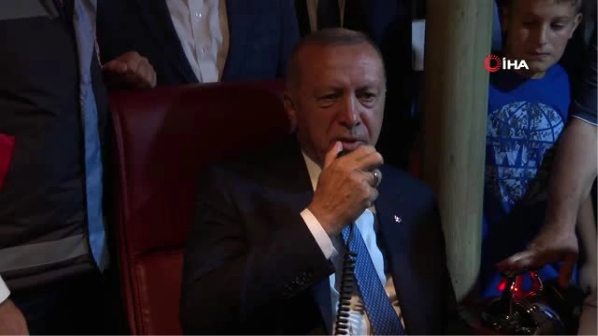 Cumhurbaşkanı Erdoğan balıkçılarla beraber \'Vira Bismillah\' dedi