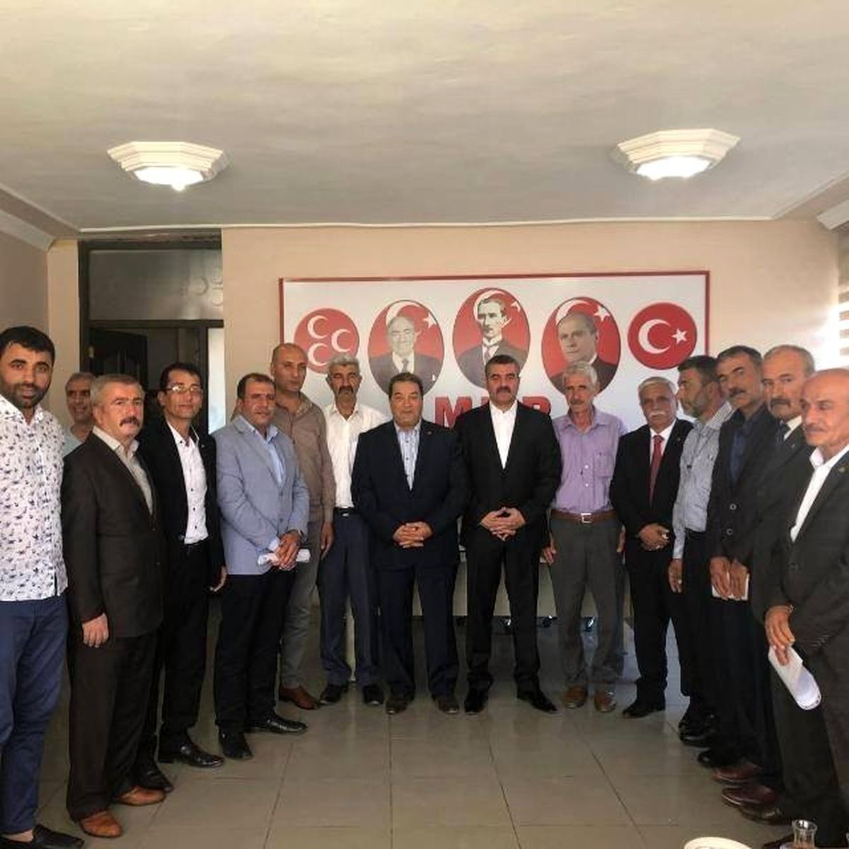 İlçe Başkanlarından Avşar\'a destek açıklaması