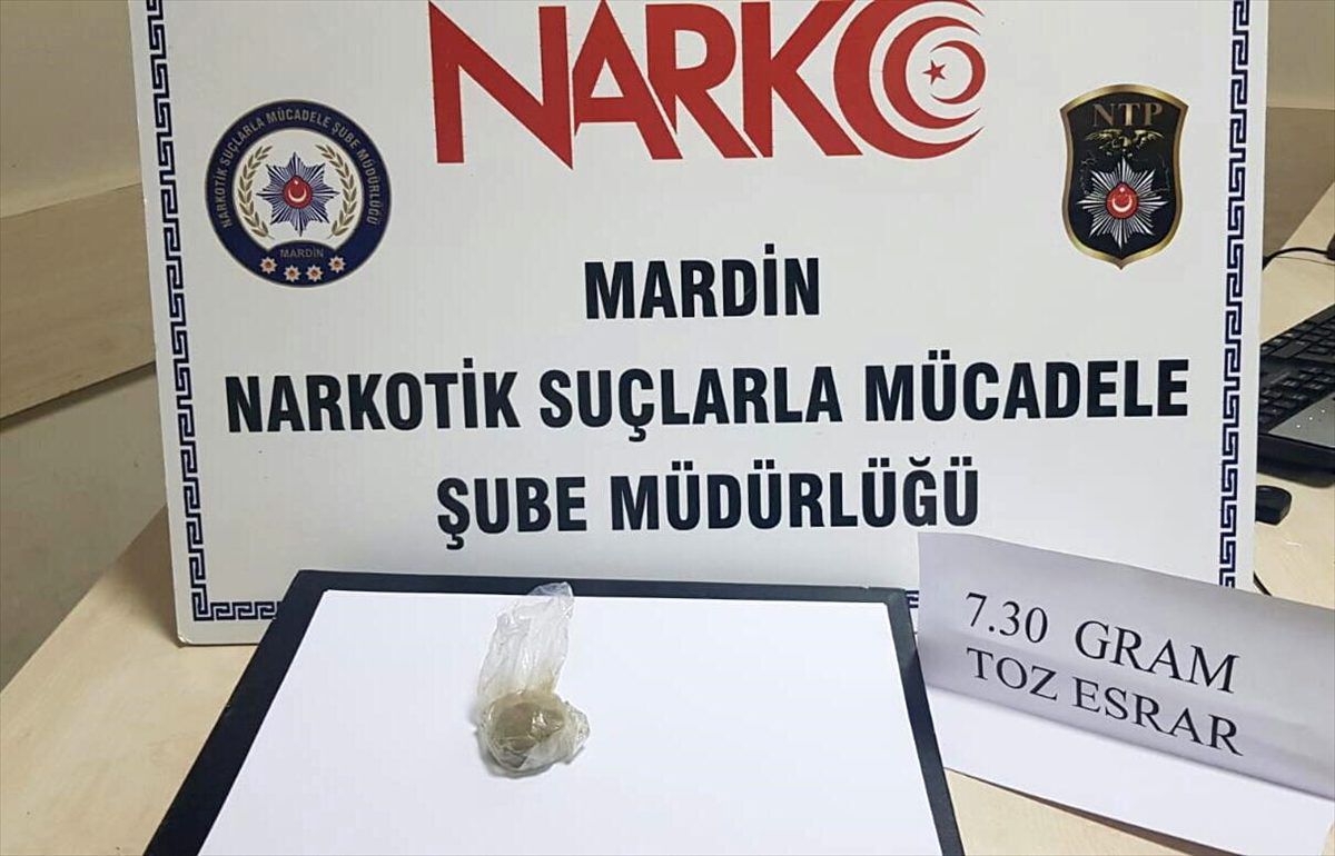 Mardin\'de uyuşturucu operasyonu