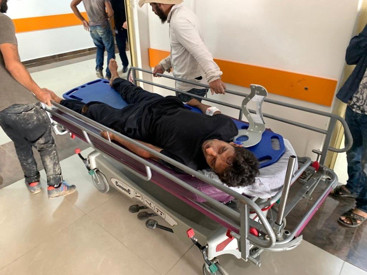Otomobil ile motosiklet çarpıştı: 1 yaralı