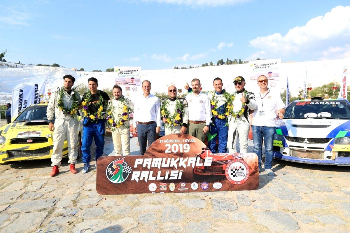 Pamukkale Rallisi\'nde ödüller sahiplerini buldu