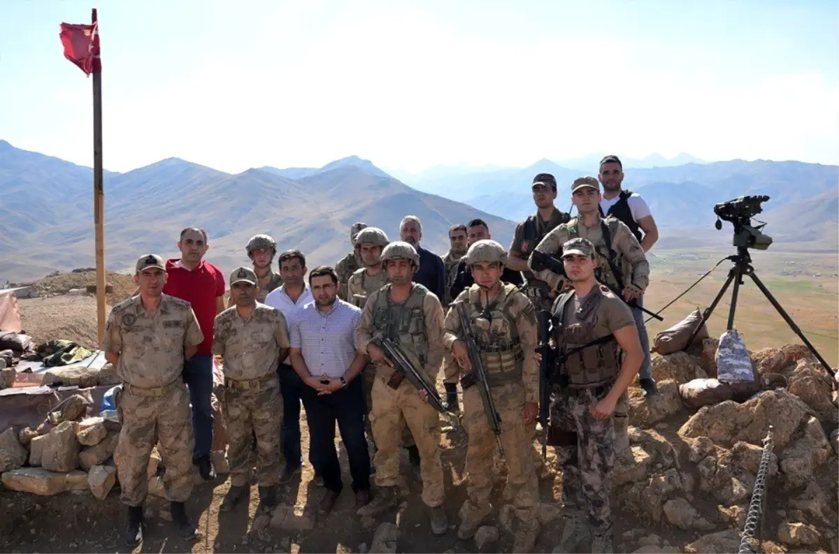 Teröristlerin kamp olarak kullandığı yaylaya üs bölgesi yapıldı