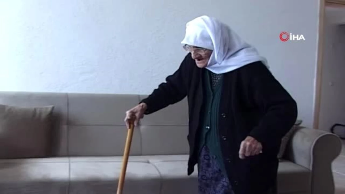 Yaşlı kadının köy özlemi