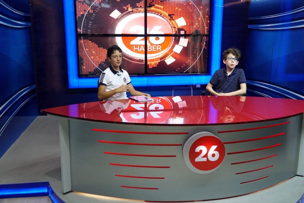 12 yaşındaki spor programı sunucuları