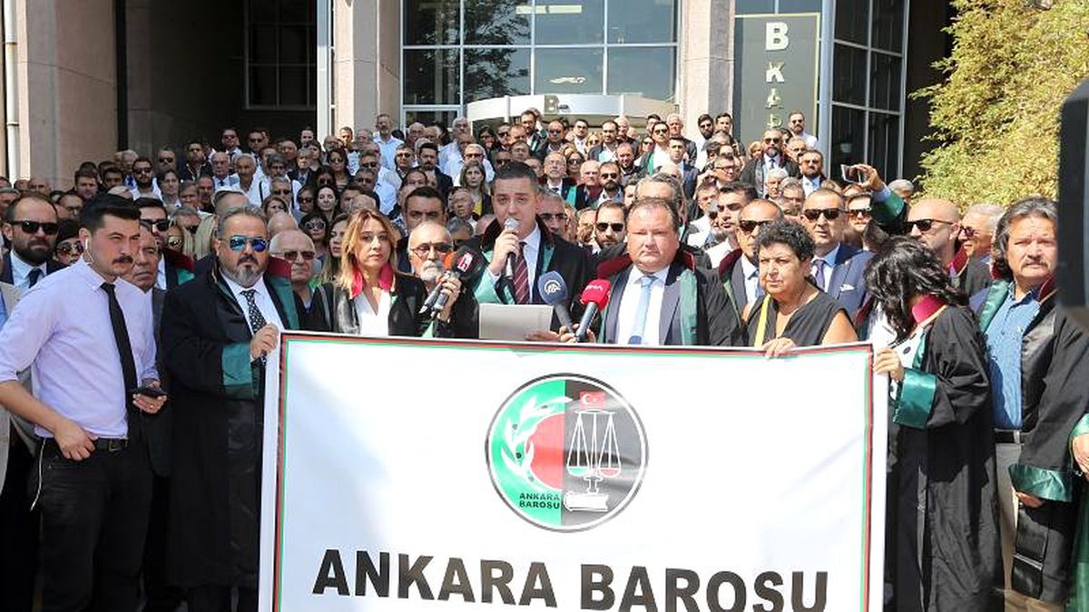 Ankara Barosu Başkanı: Açılışı olması gereken yerde Adalet Sarayı\'nda yaptık