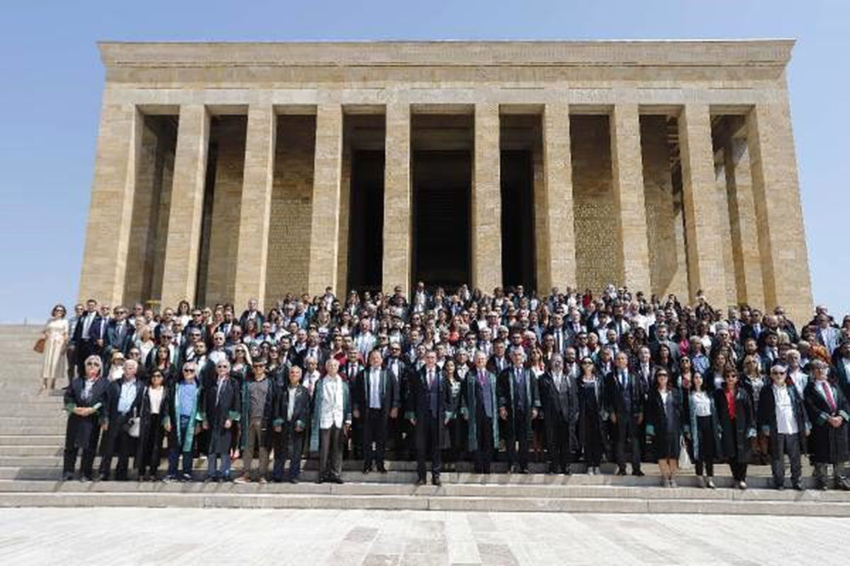 Ankara barosu\'ndan alternatif adli yıl açılış töreni