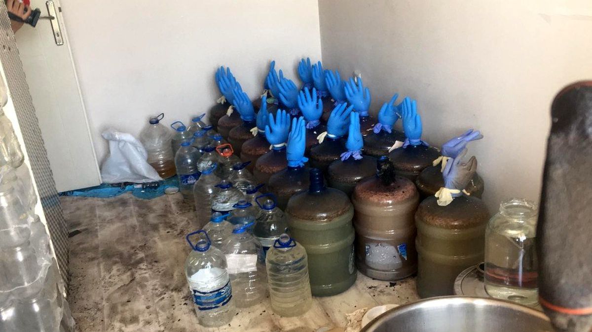 Bartın\'da kaçak içki imalathanesinde patlama