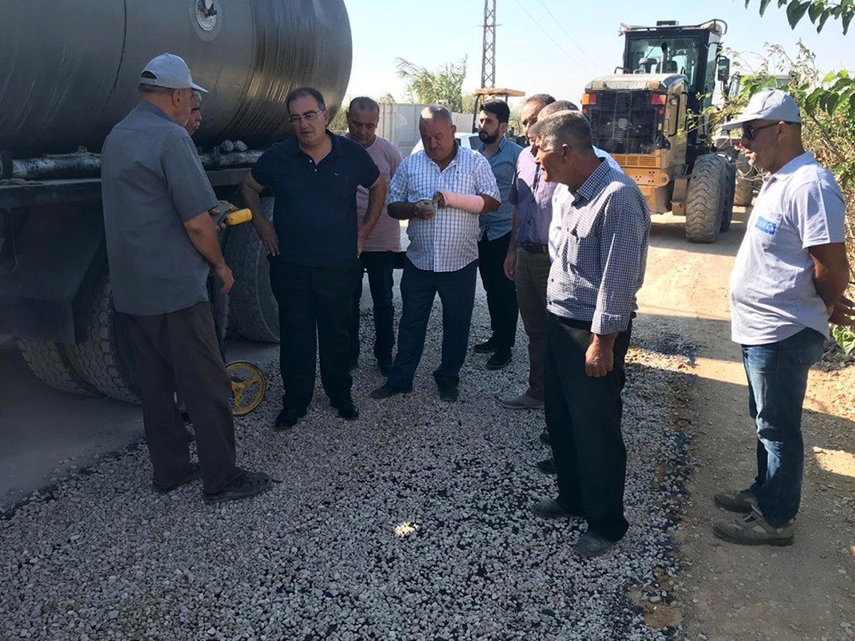Başkan Bulut asfalt çalışmalarını inceledi