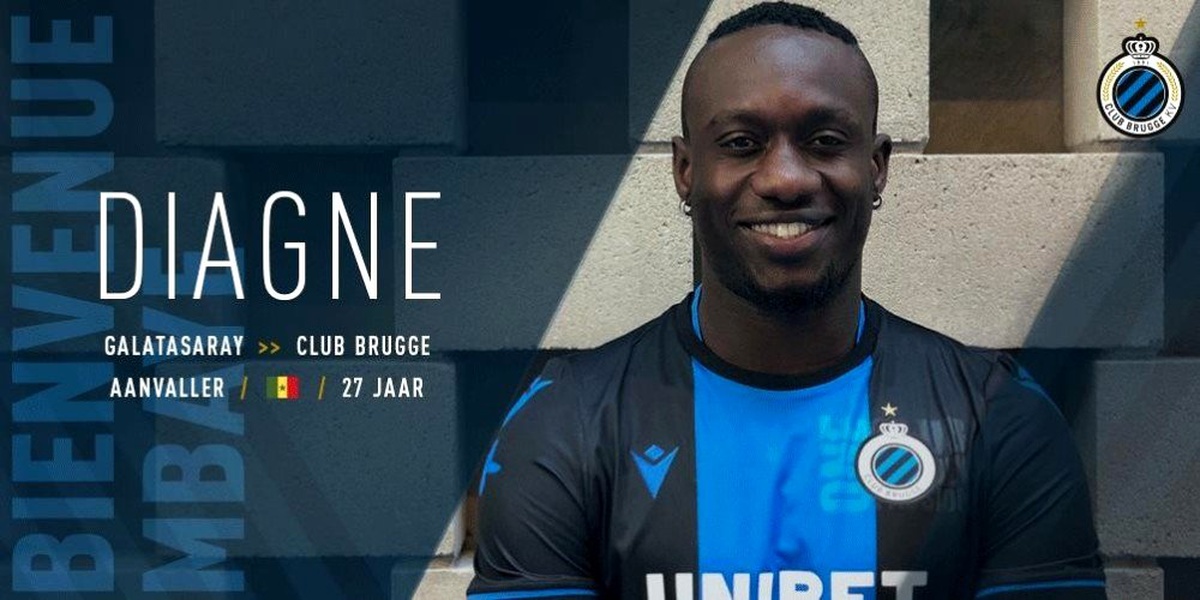 Diagne resmen Club Brugge\'de
