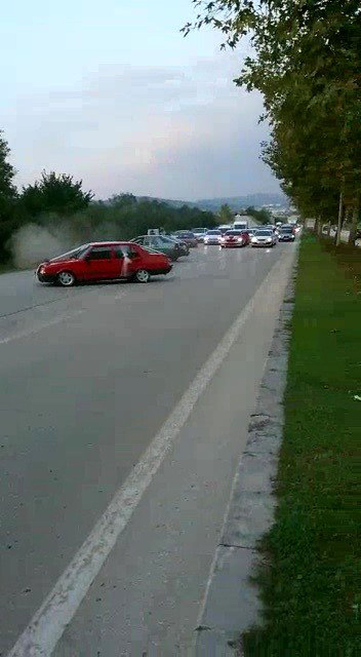 Drift atan sürücülere 5 bin lira ceza