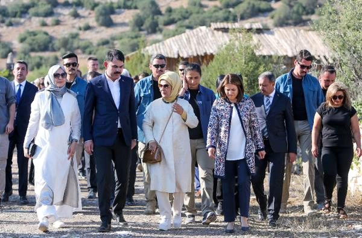 Emine erdoğan\'dan salda gölü\'nde inceleme (2)