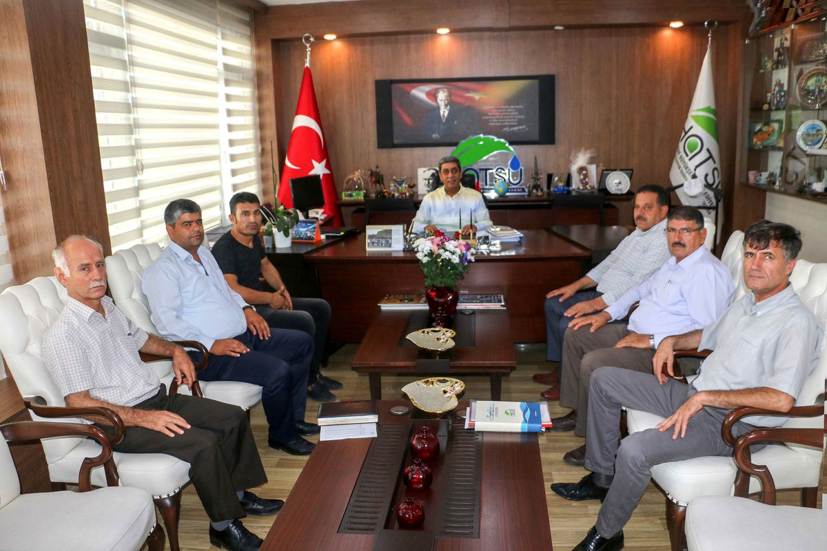 Genel Müdür Çaparali, Muhtarlar İle istişaresini sürdürüyor
