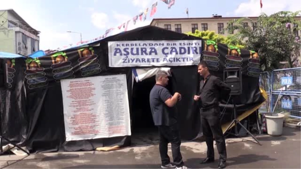 Iğdır\'da "Aşura" çadırı kuruldu