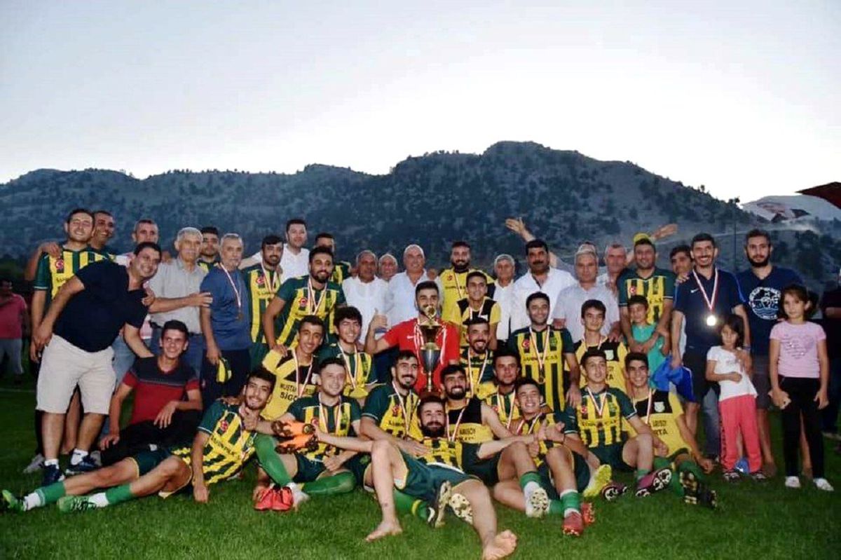 Kızıldağ\'da şampiyon Çatalanspor