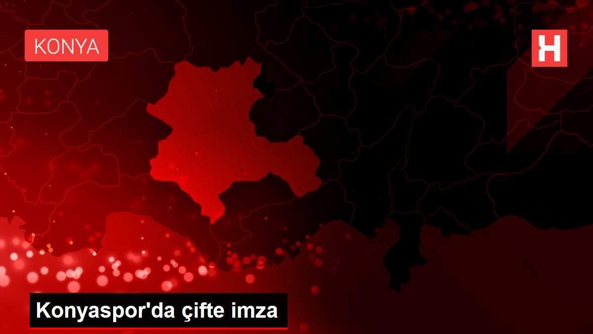 Konyaspor'da çifte imza