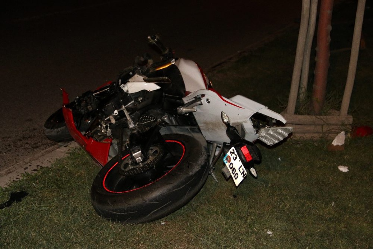 Motosikletin çarptığı yaya hayatını kaybetti