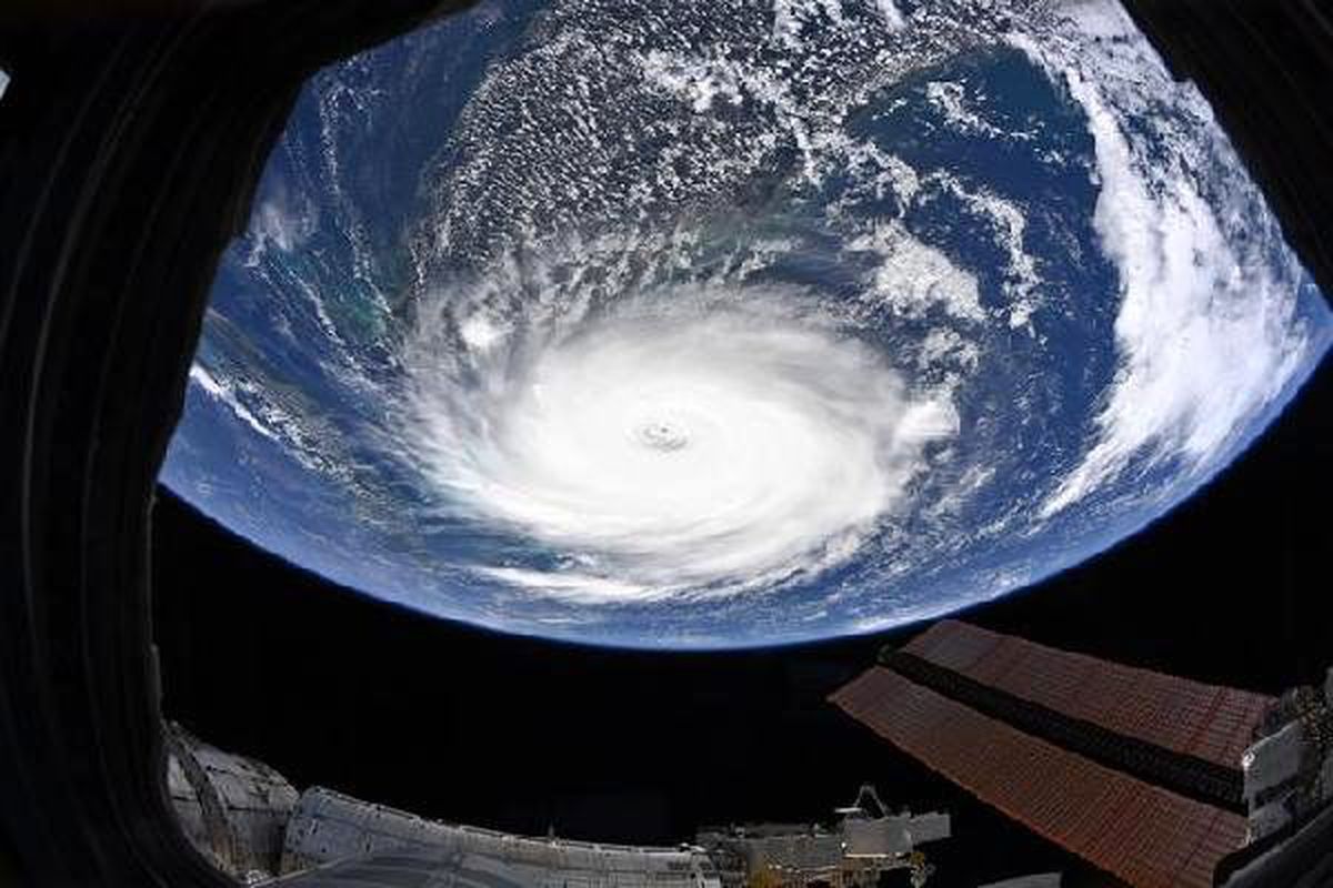 Nasa, dorian kasırgası\'nın yeni görüntüsünü yayınladı