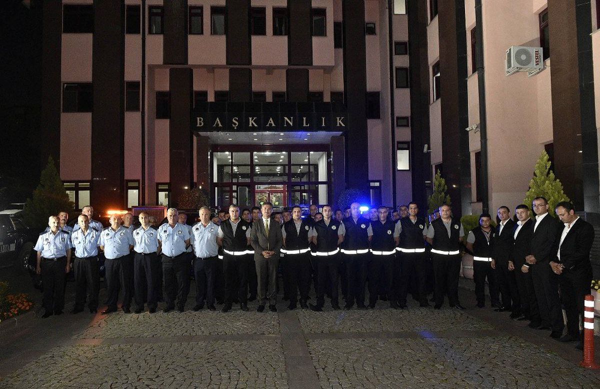 Parklarda güven ve huzur timi