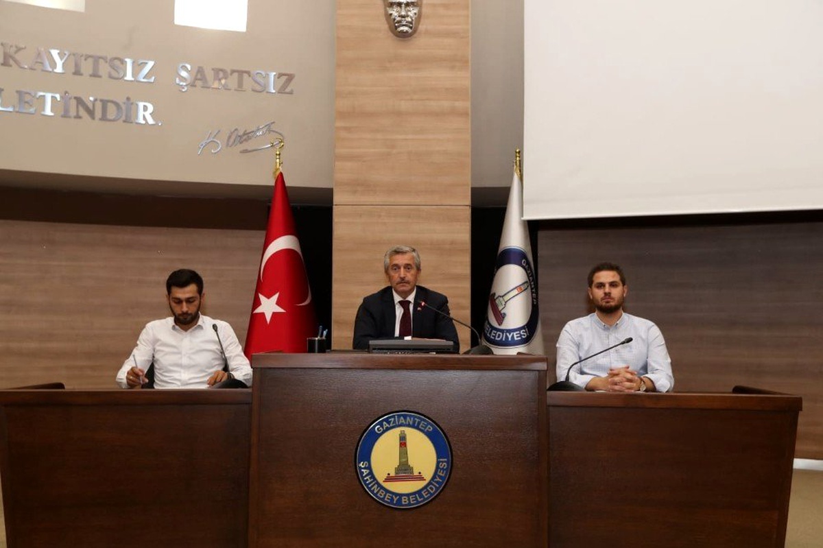 Şahinbey Belediyesi meclis toplantısı yapıldı