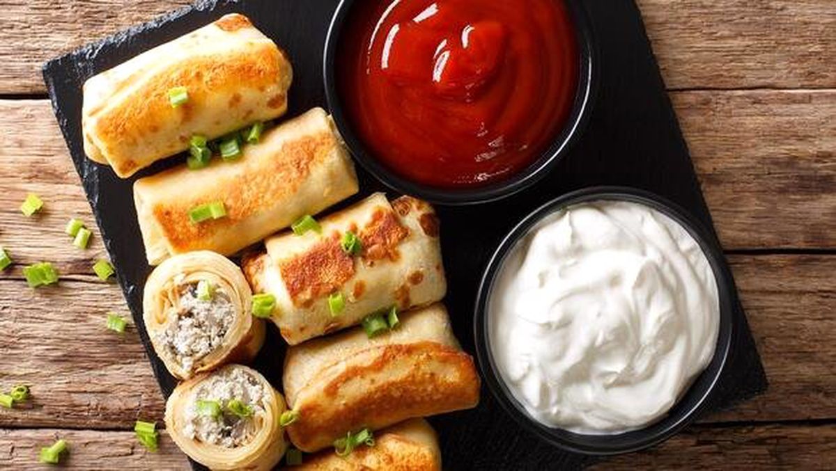 Tavuklu Mantarlı Krep Tarifi