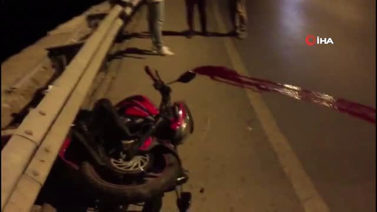 Bodrum\'da motosiklet kazası 1 ölü, 1 yaralı